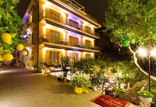Κήπος έξω από το Hotel Villa Delibera