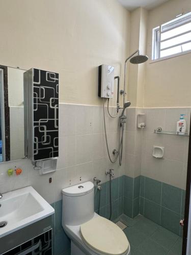Koupelna v ubytování Homestay 49 Krubong