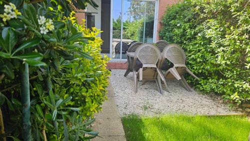 Zahrada ubytování Studio avec jardin privatif