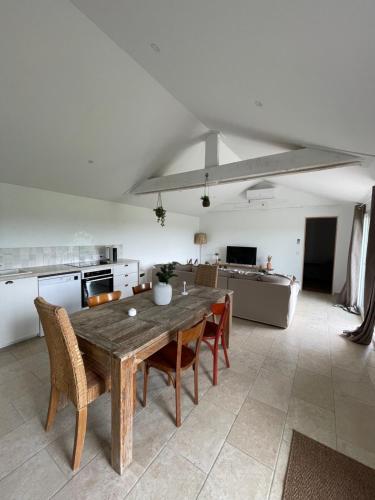 Dapur atau dapur kecil di Longère cosy
