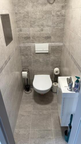 Ένα μπάνιο στο Topinambur Apartmány