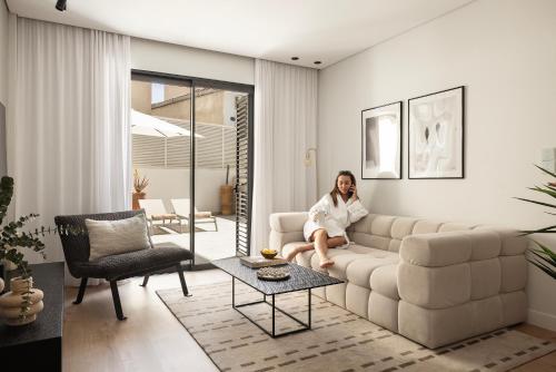 Ruang duduk di White City Limassol