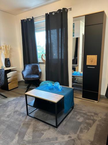 Χώρος καθιστικού στο Top Business Apartment