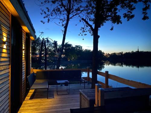 Sea-Lodge, direkt am See, Tiny House