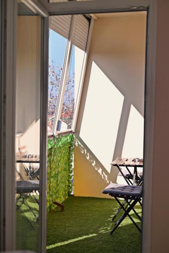 Μπαλκόνι ή βεράντα στο Pipacs Apartman