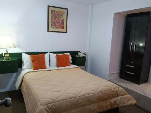 Katil atau katil-katil dalam bilik di Andean Hostel