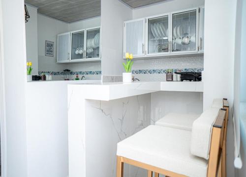 Η κουζίνα ή μικρή κουζίνα στο Casa Gaira 2 Vacation