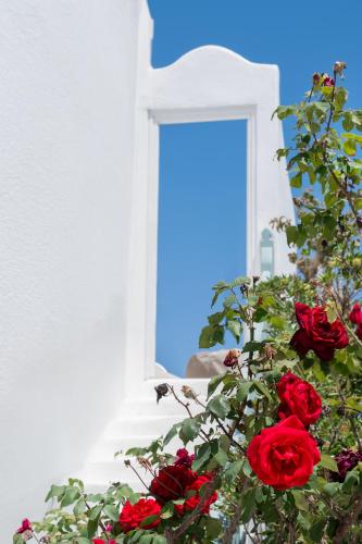 Jardín al aire libre en Mykonian Style w Shared Pool Houses & Nighttime Security Guard