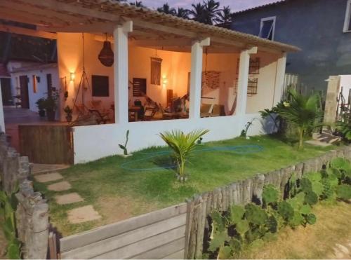 Zahrada ubytování Casa Sereia Icapuí