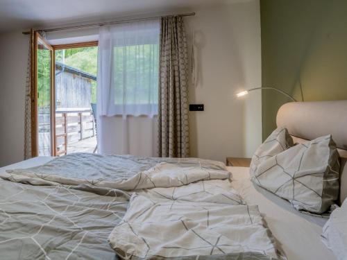 Cama o camas de una habitación en Blumenwiese I