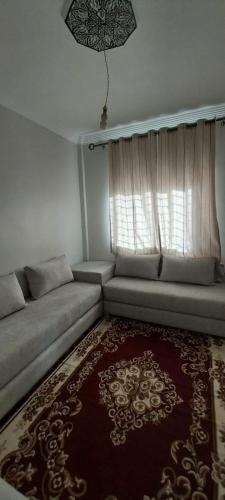 Ruang duduk di Maison Luxueux et Spacieux
