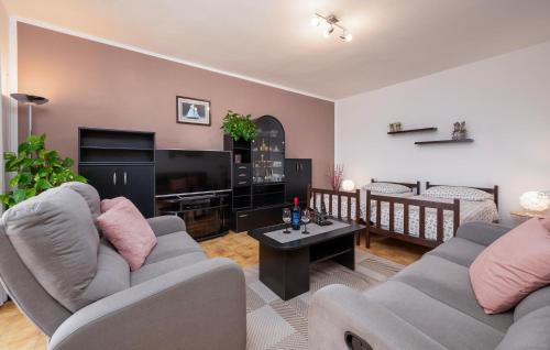 Χώρος καθιστικού στο Apartment Gornji Rabac Croatia