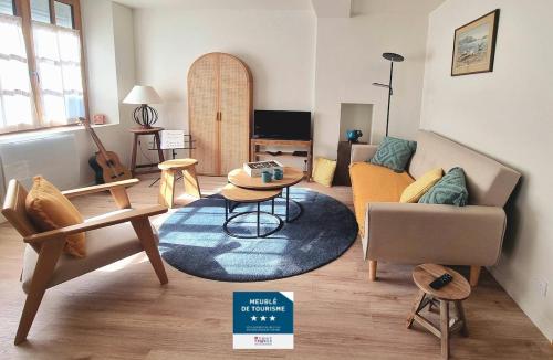 Chez Marie, Plage 420m, Batz sur Mer, 2 pers, BB -9m