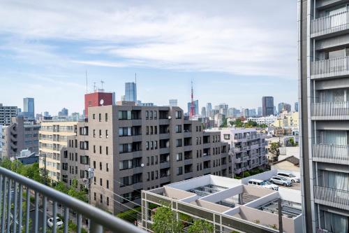 7th floor 702 with elevator, Minato area, 40 square meters, near Tokyo Tower, direct train to Haneda Airport, Narita Airport