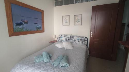 Postel nebo postele na pokoji v ubytování Ampolias rooms Messolonghi