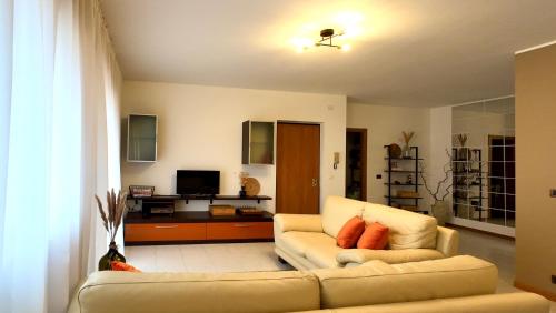 Posezení v ubytování Garda Lake Holiday Apartments quadrilocale