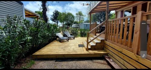 ClaoueyにあるMobil Home Camping Les VIVIERS, Claoueyのギャラリーの写真