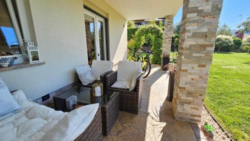 Χώρος καθιστικού στο Istrian Lux Residence by Istrian apartments Koper