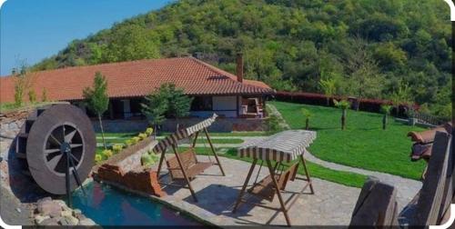 Κήπος έξω από το Değirmenbaşı Otel & Restoran