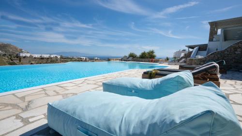 Πισίνα στο ή κοντά στο Cavo Blue Villas