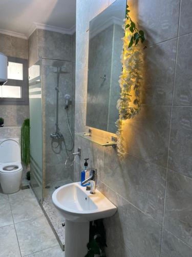 Koupelna v ubytování New cairo - nasr city 2 bedroom furnished