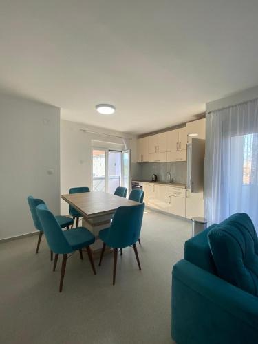 Kuchyň nebo kuchyňský kout v ubytování Princess Maxi Apartments