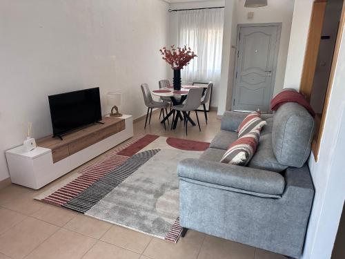 TV a/nebo společenská místnost v ubytování Mar menor golf resort La villa castaño D Eric et Do