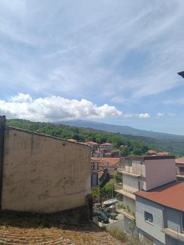 a view of a city from a building at Via San Vincenzo, 21 in Castiglione di Sicilia