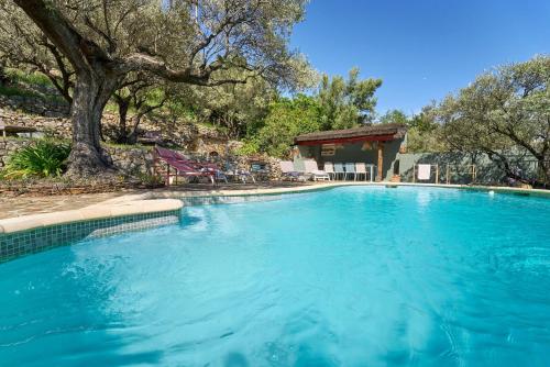 Charme provençal Les amandiers piscine et animaux