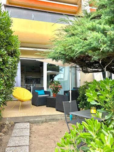 Studio cosy à 1mn de la mer, jardin et parking privé