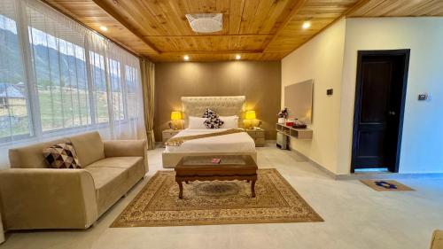 Posezení v ubytování Florid Hotel and Resort Kalam