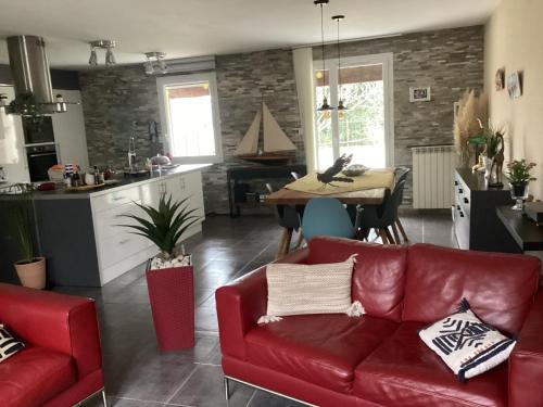 Maison de campagne avec piscine