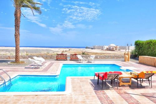 Luxury Sea-View Villa with Private Pool with Diving center & Beach access