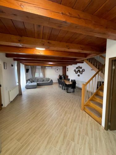 Χώρος καθιστικού στο Cabana Blaga