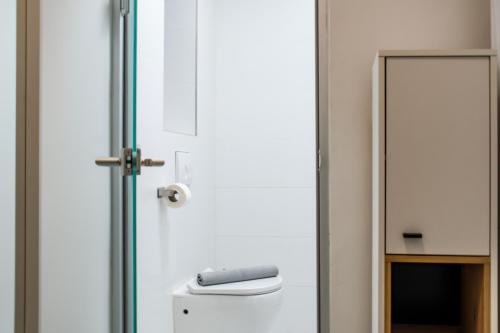 Koupelna v ubytování Downtown Zagreb Abode