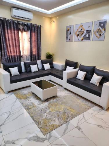 Χώρος καθιστικού στο Logement cosy
