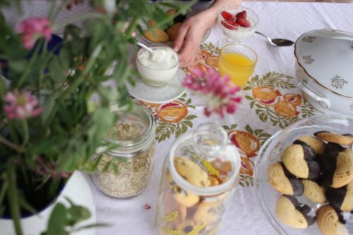 Mad på feriegården eller i nærheden
