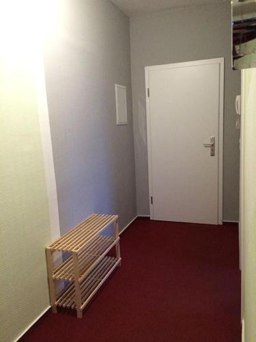 Katil atau katil-katil dalam bilik di Residenz am Peeneplatz