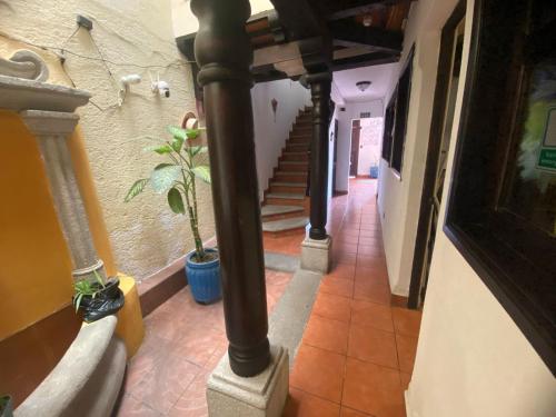 Koupelna v ubytování Hotel Vista al Cerro