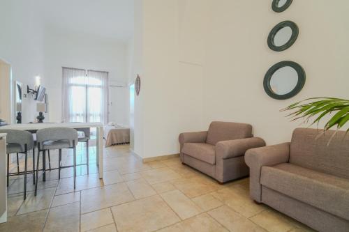 Area soggiorno di Mediterranea Residence