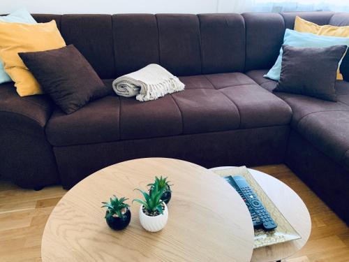 Χώρος καθιστικού στο Apartment Abras