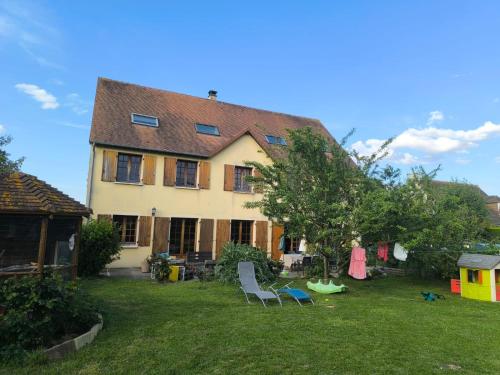 Zahrada ubytování L'auberge d'authie