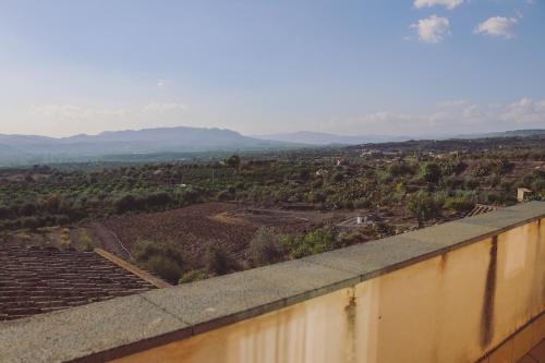 a view from the roof of a building at Ranch Simeto in Paterno