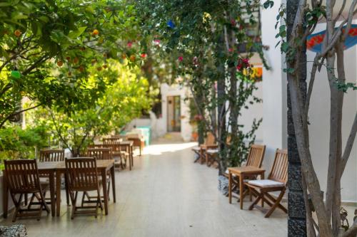 Κήπος έξω από το Eden Pyara Hotel Turunc