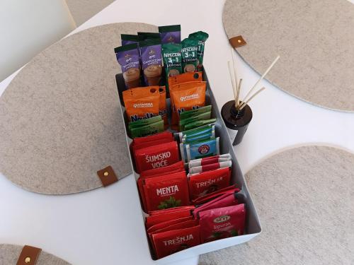 Koffie- en theefaciliteiten bij A&A Apartments