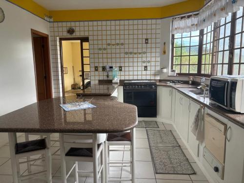 Dapur atau dapur kecil di Pousada Duas Marias