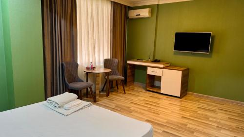 Μια τηλεόραση ή/και κέντρο ψυχαγωγίας στο GL Hotel Baku