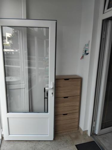 AK apartman tesisinde bir banyo