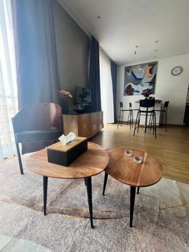 Ruang duduk di Elios Living Studio Mettewie