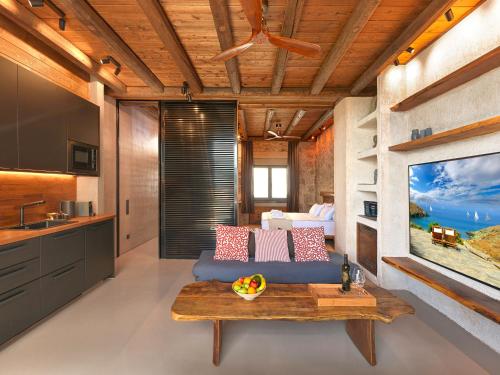 Posezení v ubytování Sea View Garden Suites